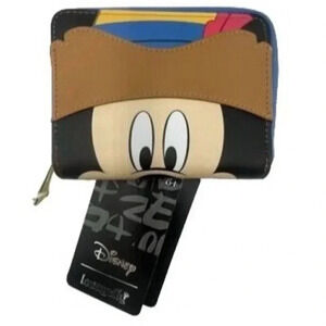 NWT Loungefly Wallet Disney Mickey Mouse Musketeer 3 Musketeers Fleur de Lis